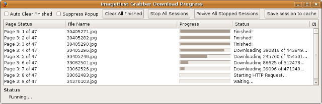 Capture ImageHost Grabber redimensionnée