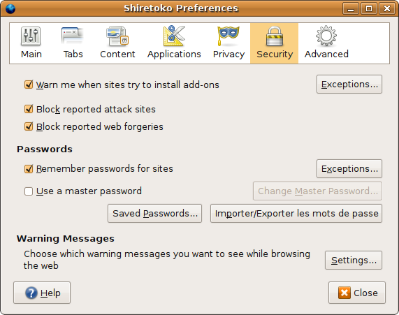 Capture Password Exporter