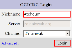 Easy isn't it? CGI-IRC